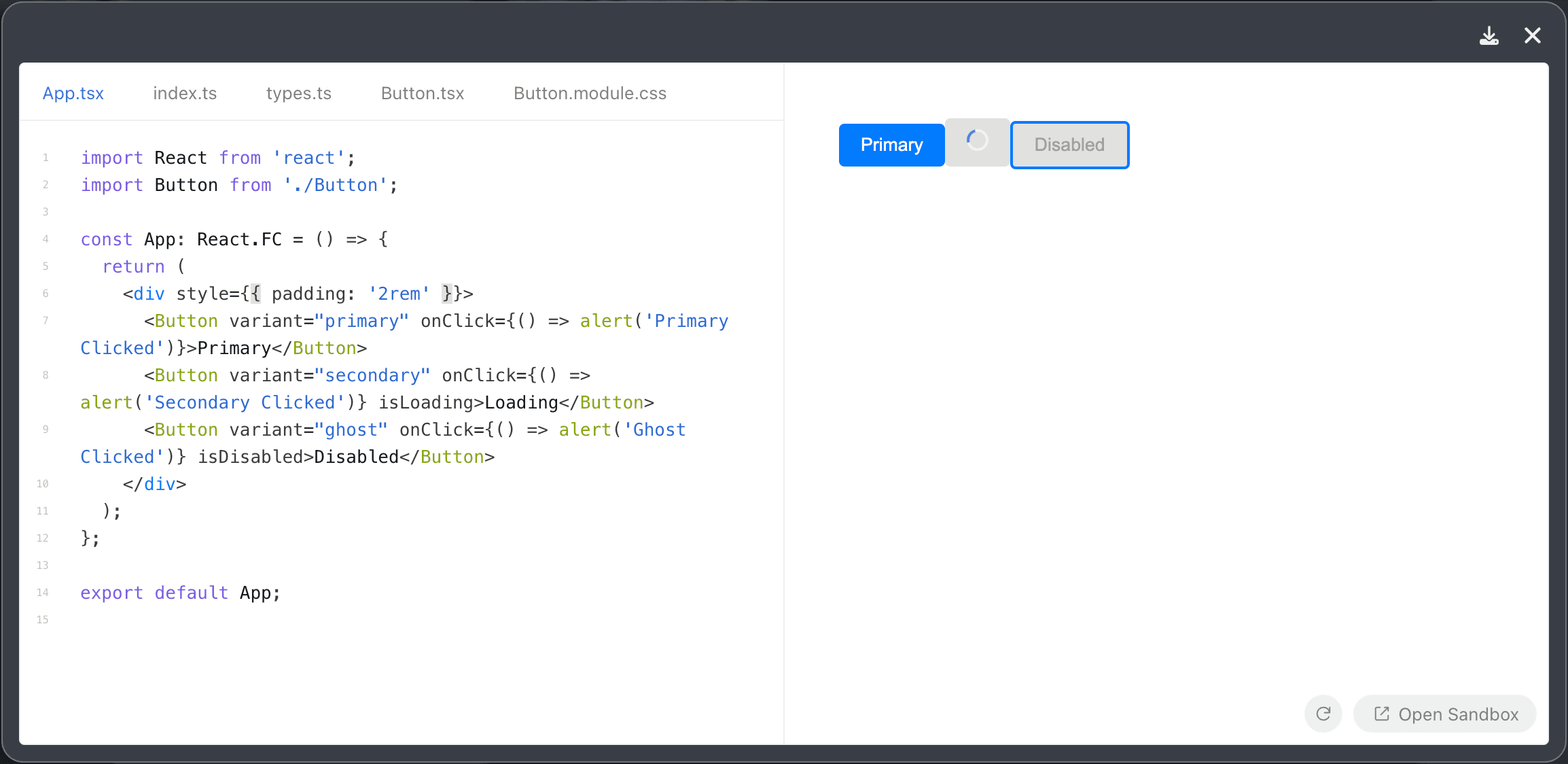 button-component-result